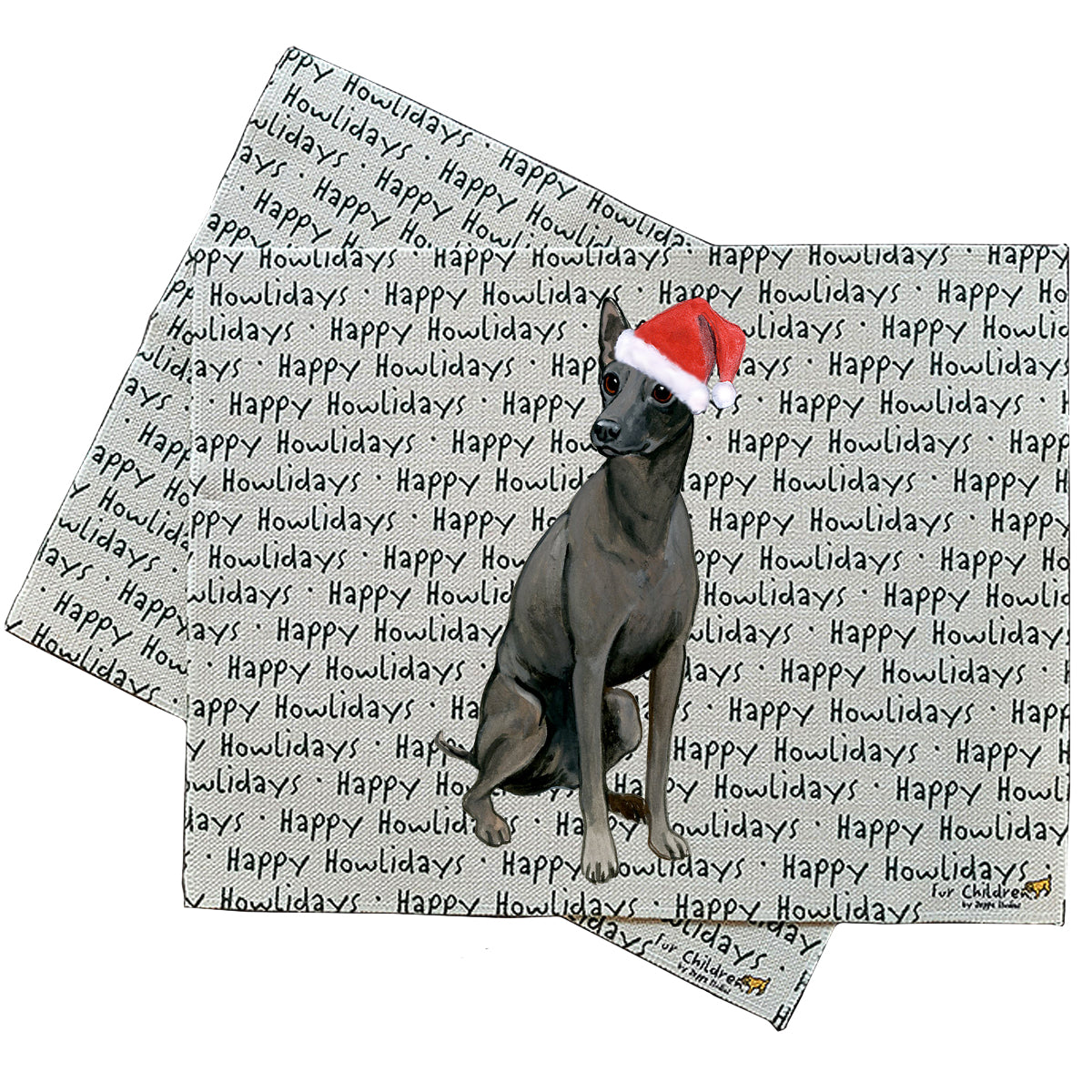 Xoloitzcuintli Howliday Placemats