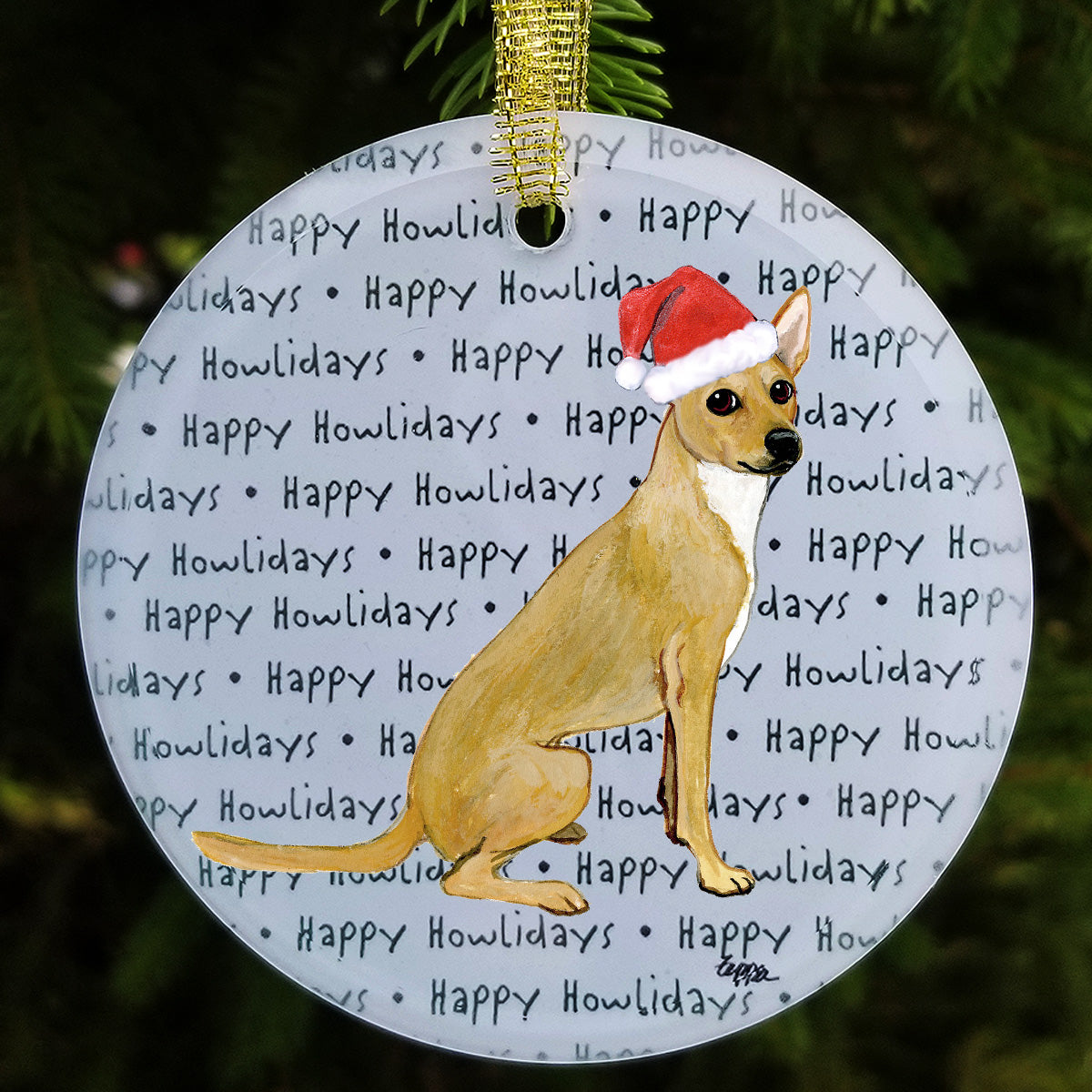 Xoloitzcuintli Christmas Ornament