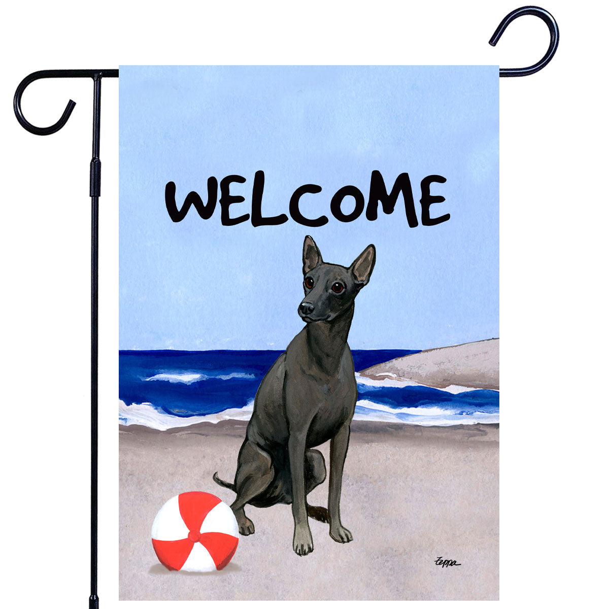 Xoloitzcuintli Garden Flag