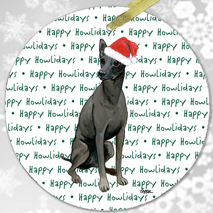 Xoloitzcuintli Christmas Ornament