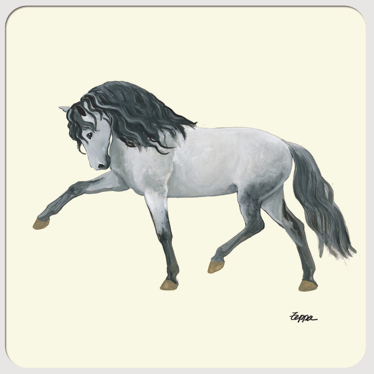 Andalusian Horse Beverage Coasters