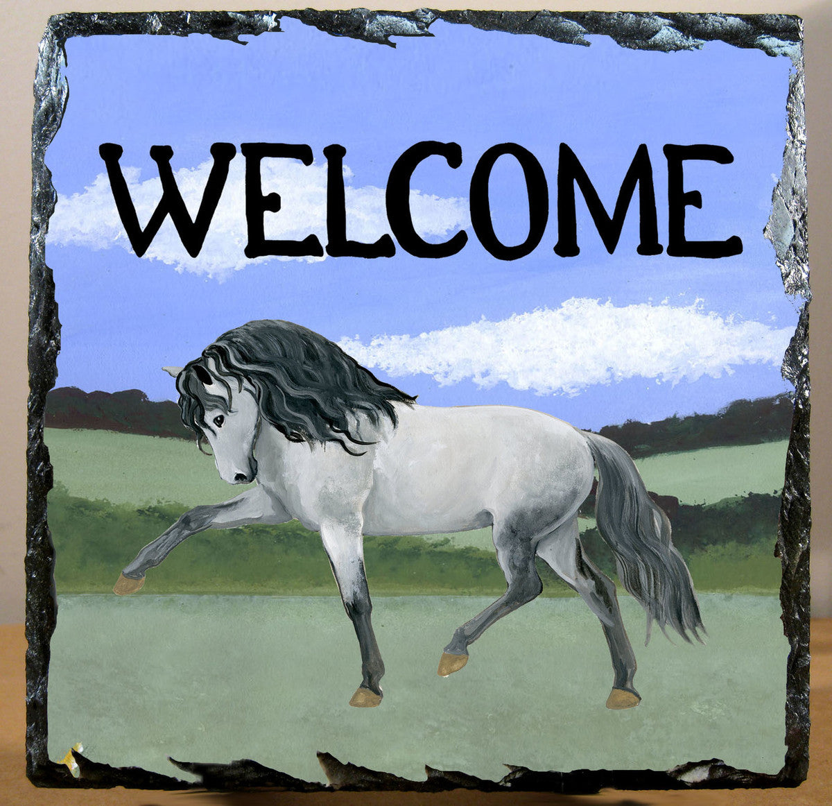 Andalusian Horse Slate Signs