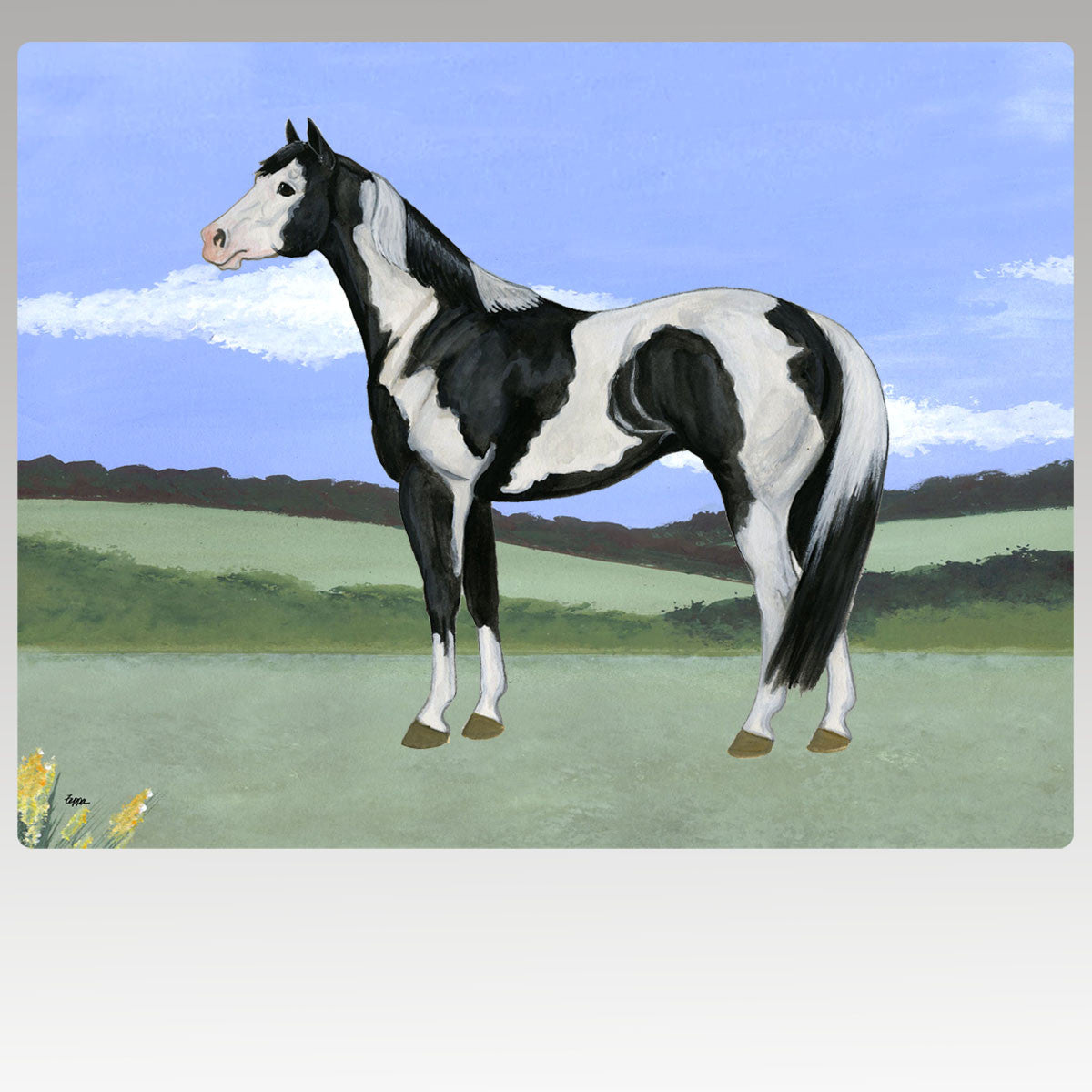 Paint Horse Scenic Cutting Boards