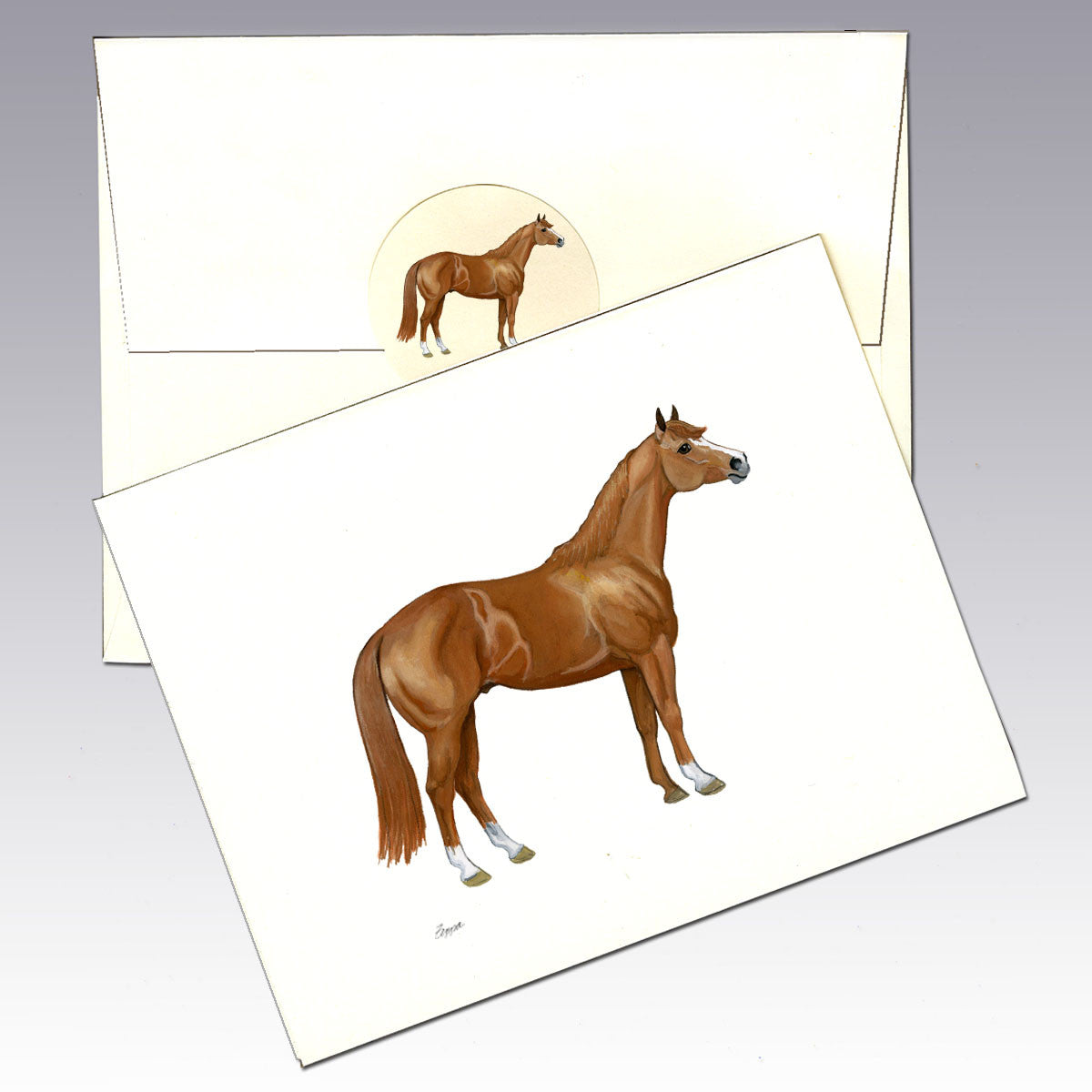 Quarter Horse Note Cards
