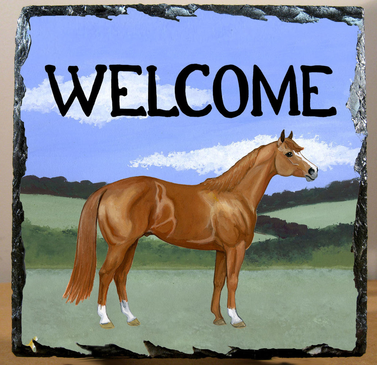 Quarter Horse Slate Signs