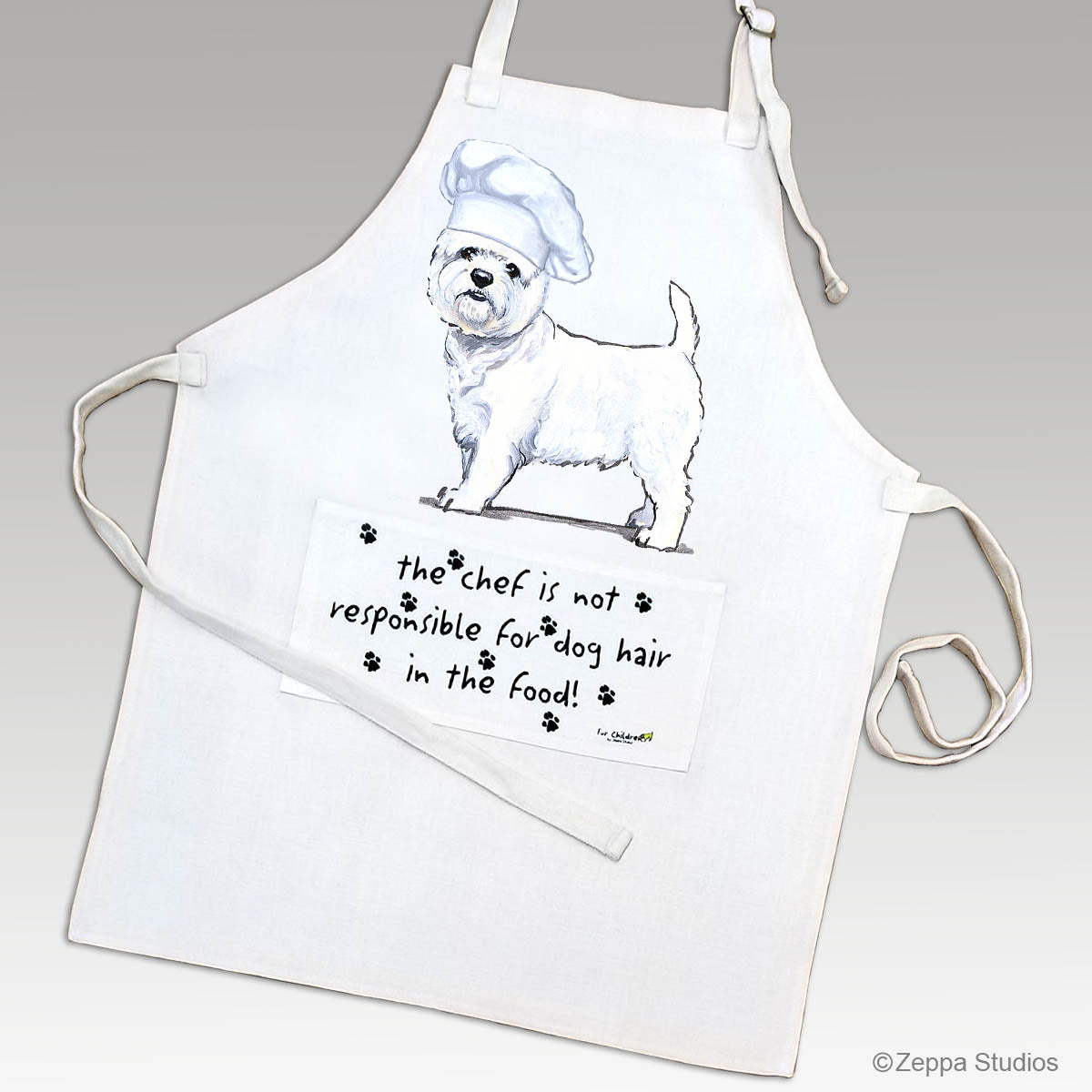 West Highland White Terrier Apron