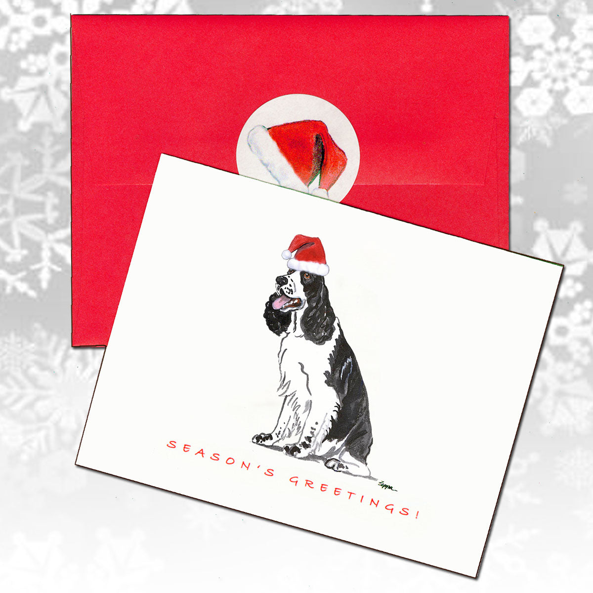 Springer Spaniel Christmas Cards