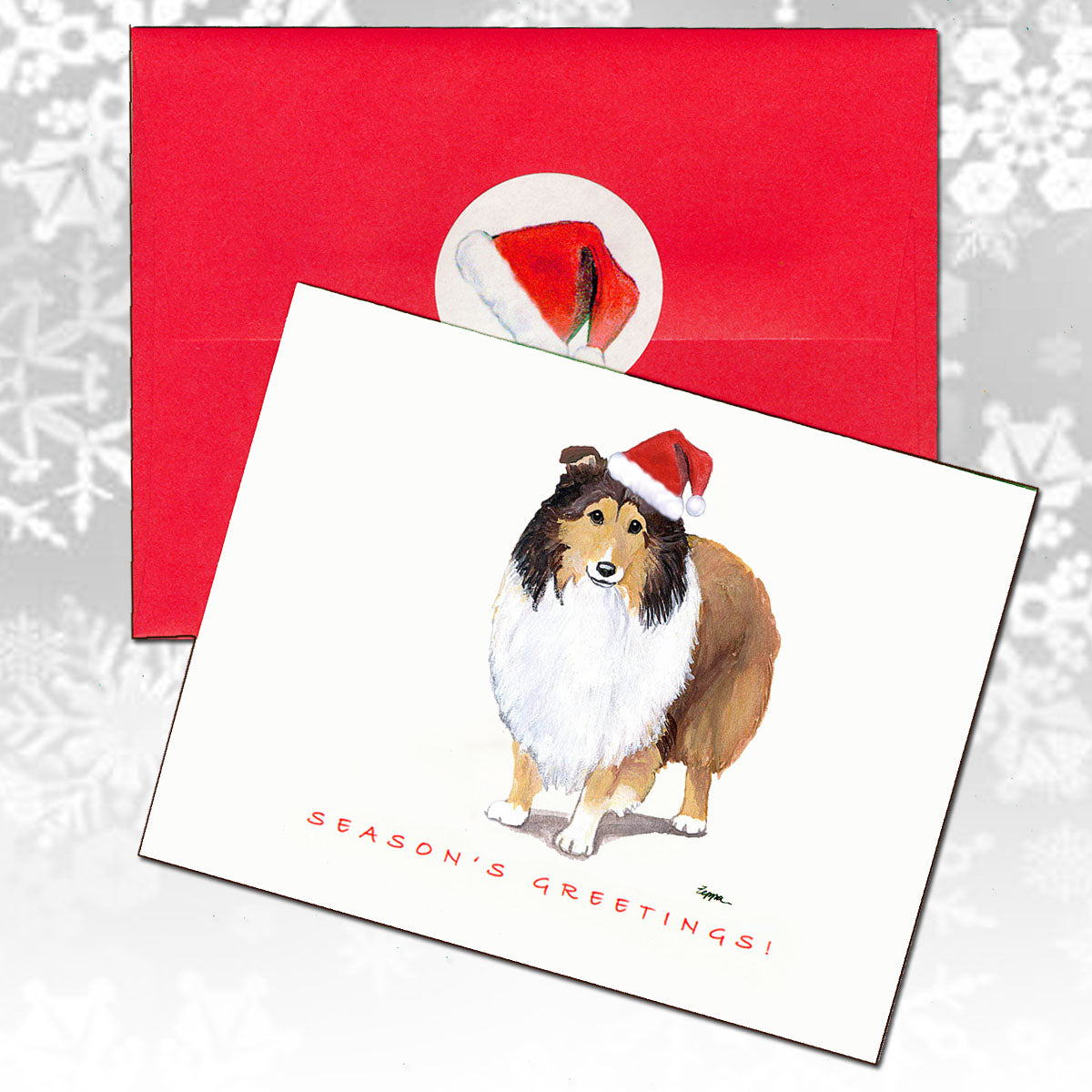 Shetland Sheepdog Christmas Cards