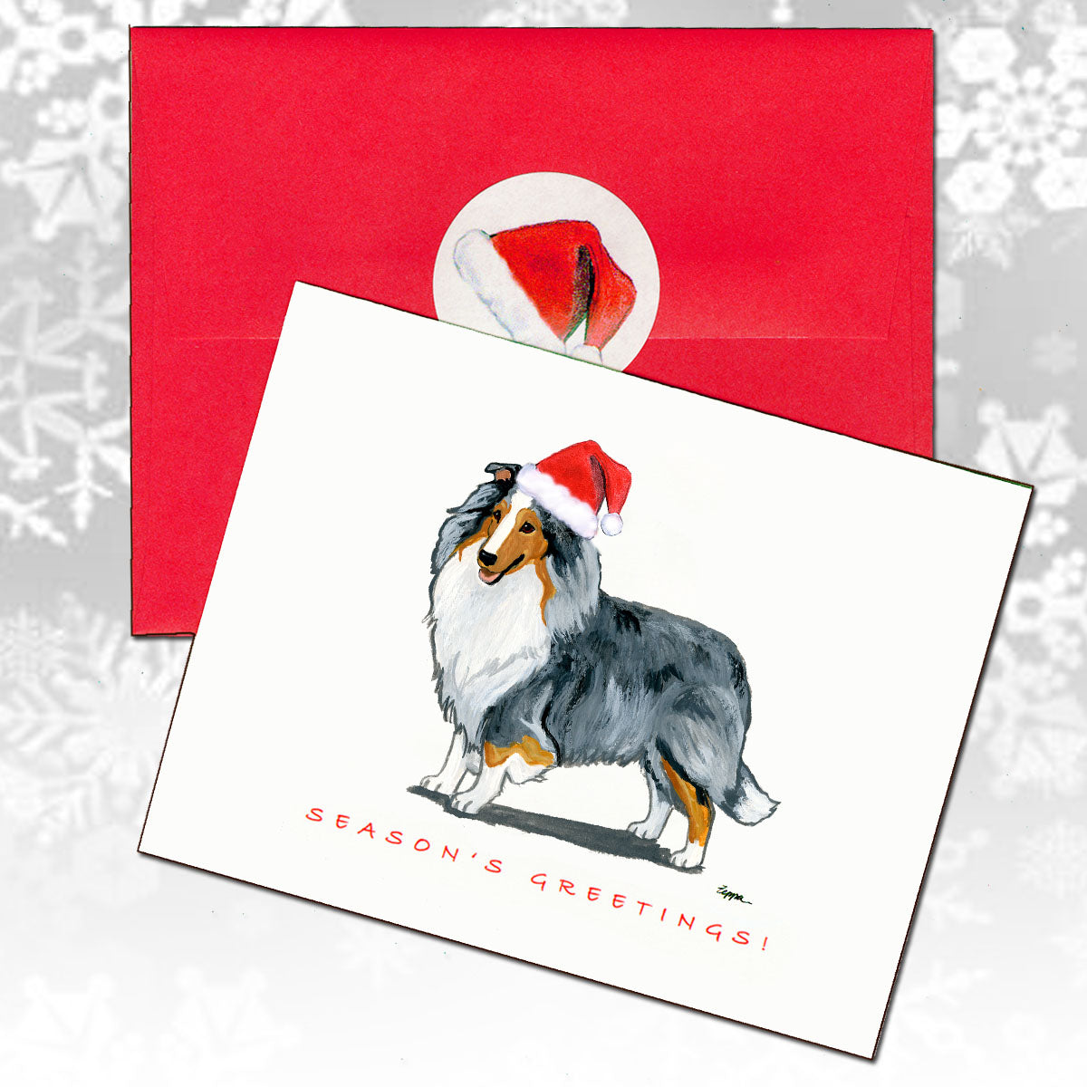 Shetland Sheepdog Christmas Cards