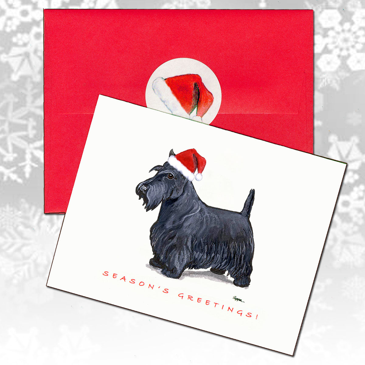 Scottish Terrier Christmas Cards