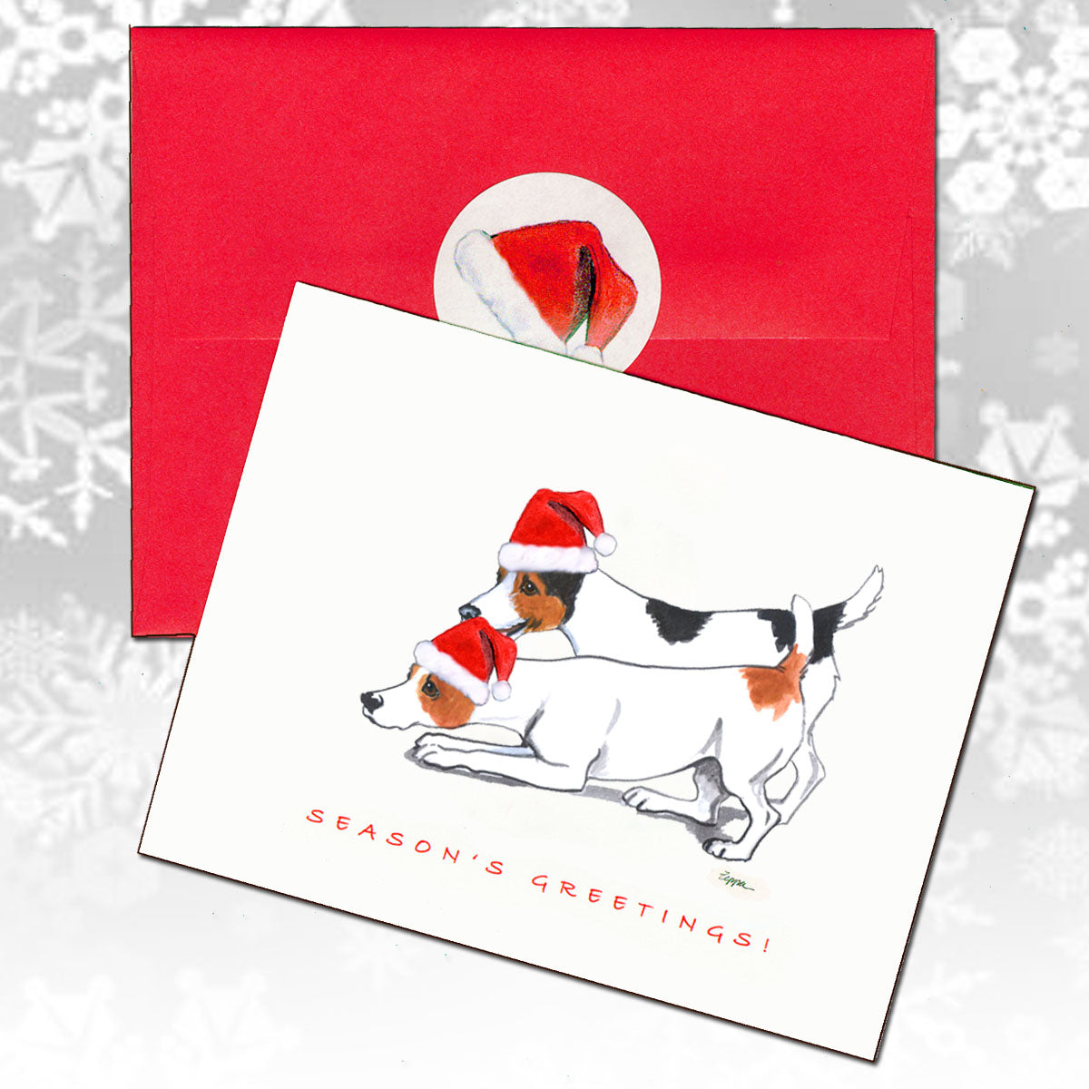 Jack Russell Terrier Christmas Cards