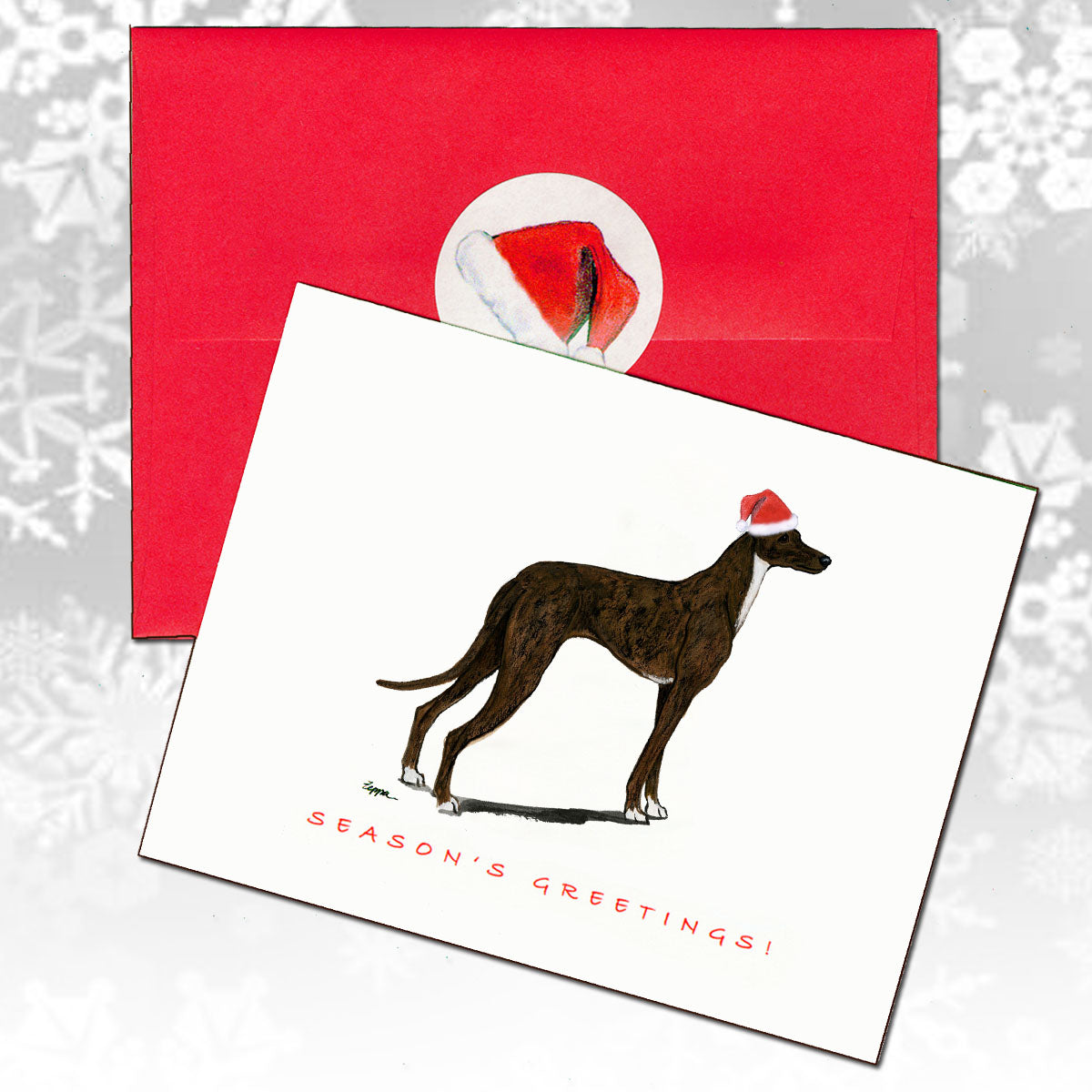 Greyhound Christmas Cards