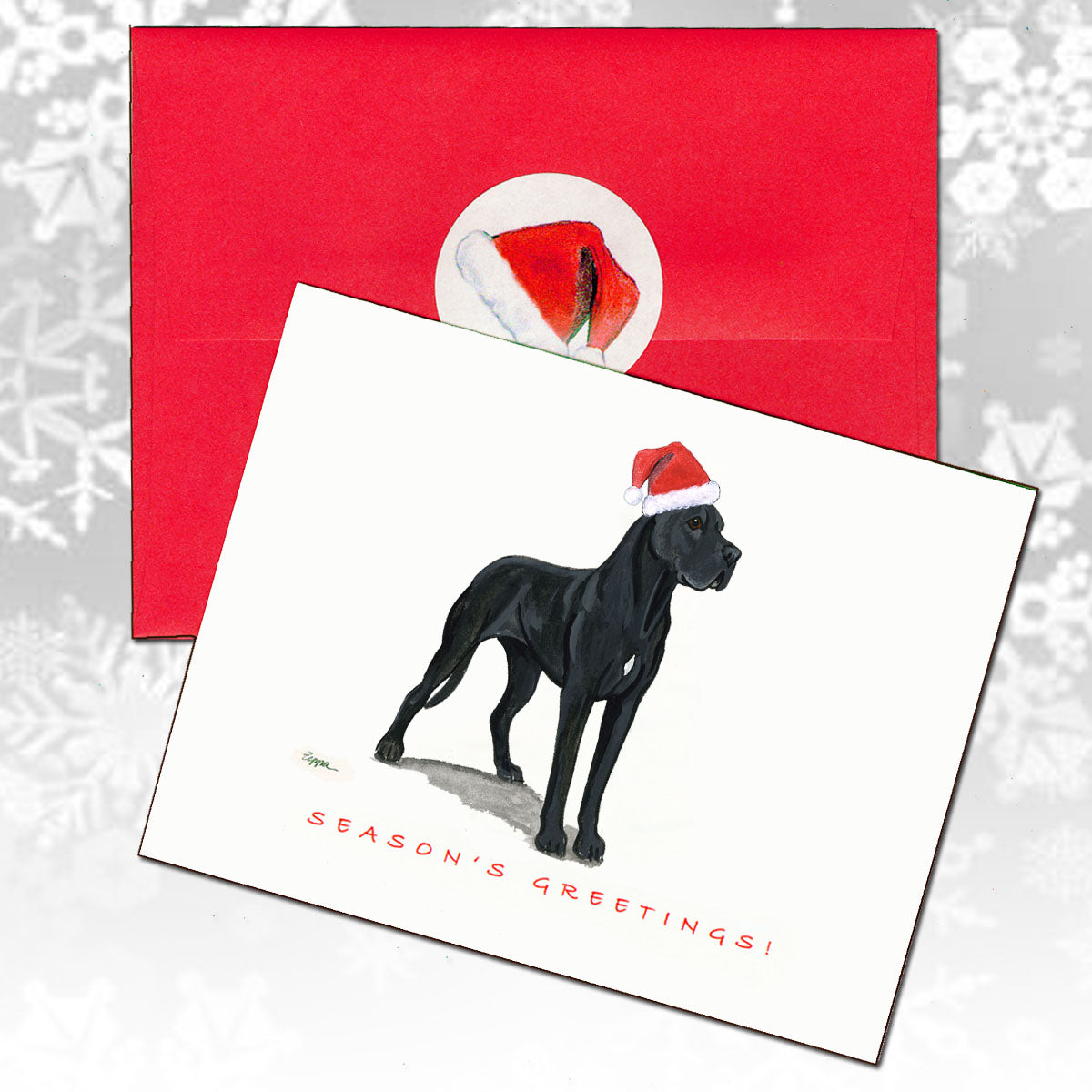 Great Dane Christmas Cards