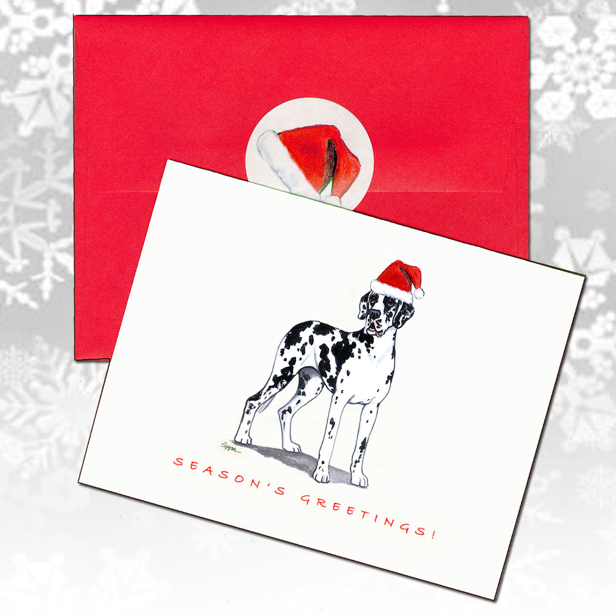 Great Dane Christmas Cards