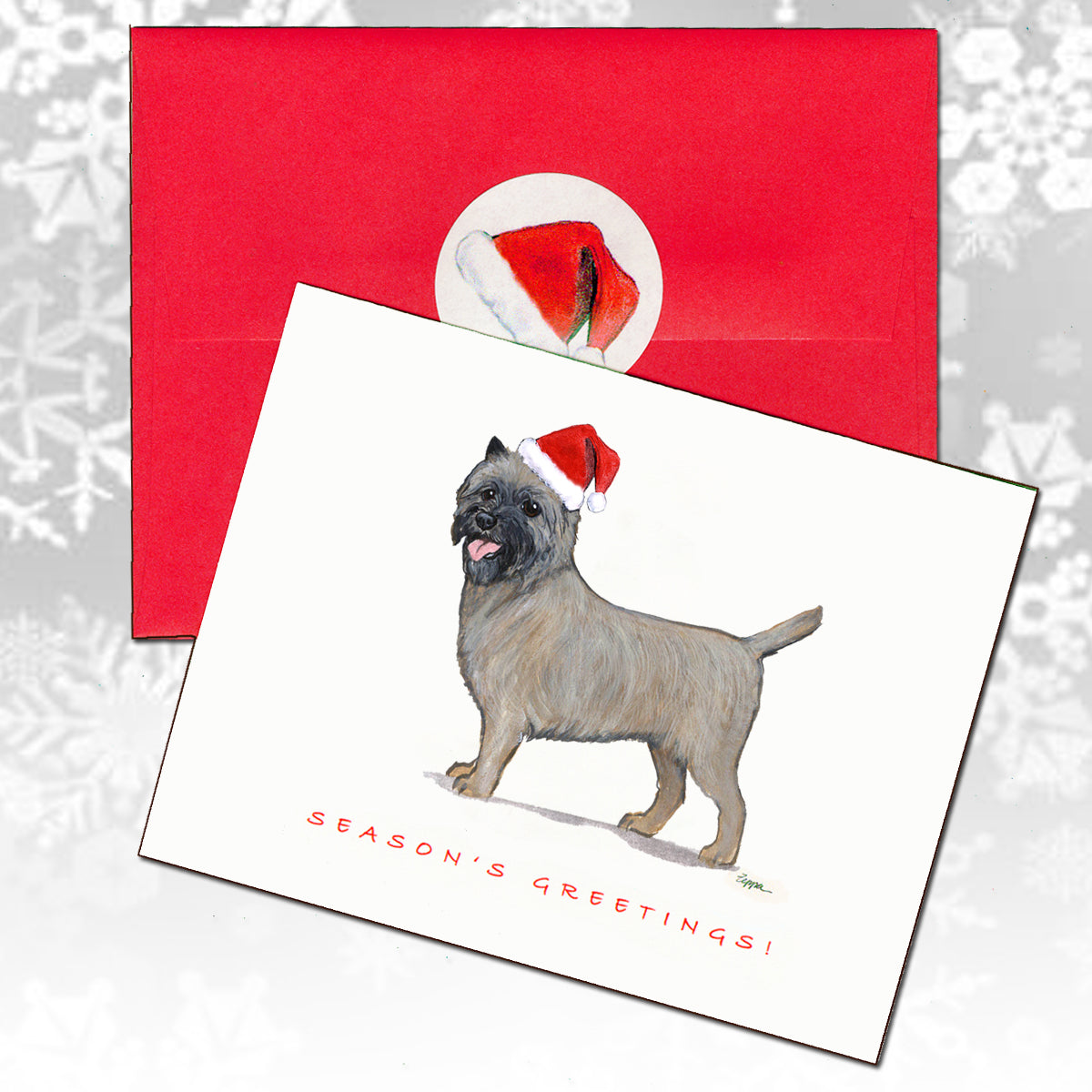 Cairn Terrier Christmas Cards