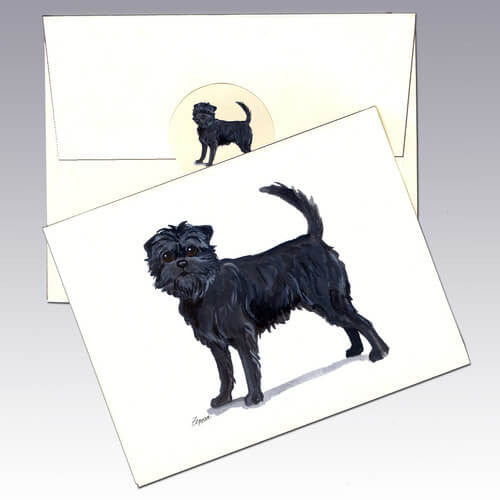 Affenpinscher Note Cards