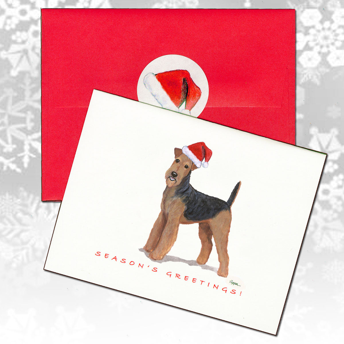 Airedale Christmas Cards