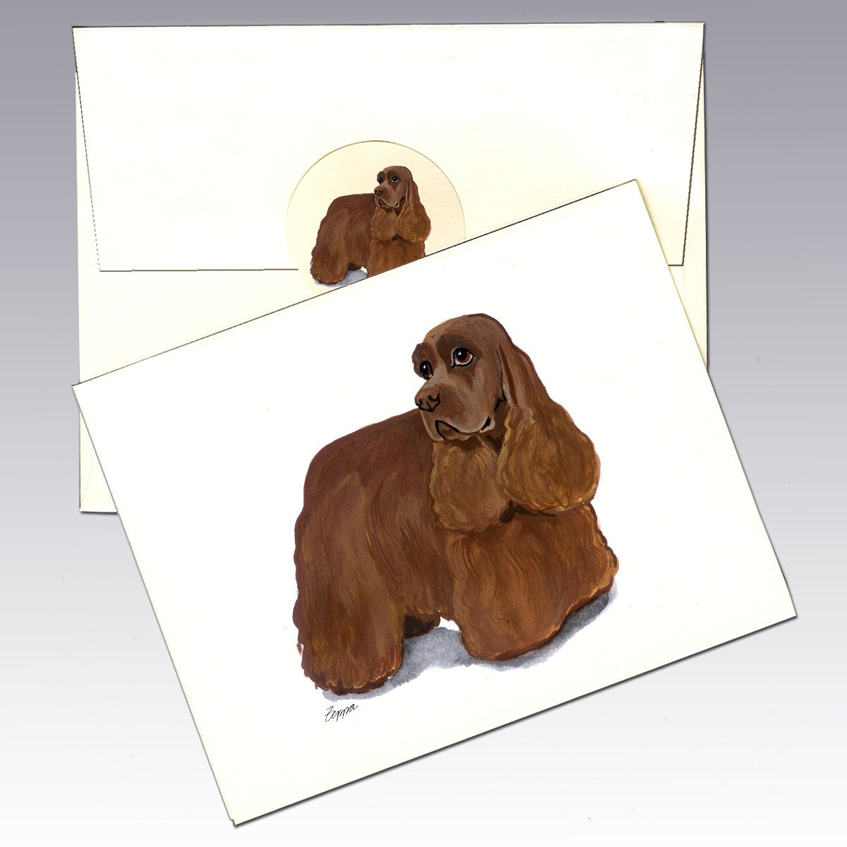 American Cocker Spaniel Note Cards