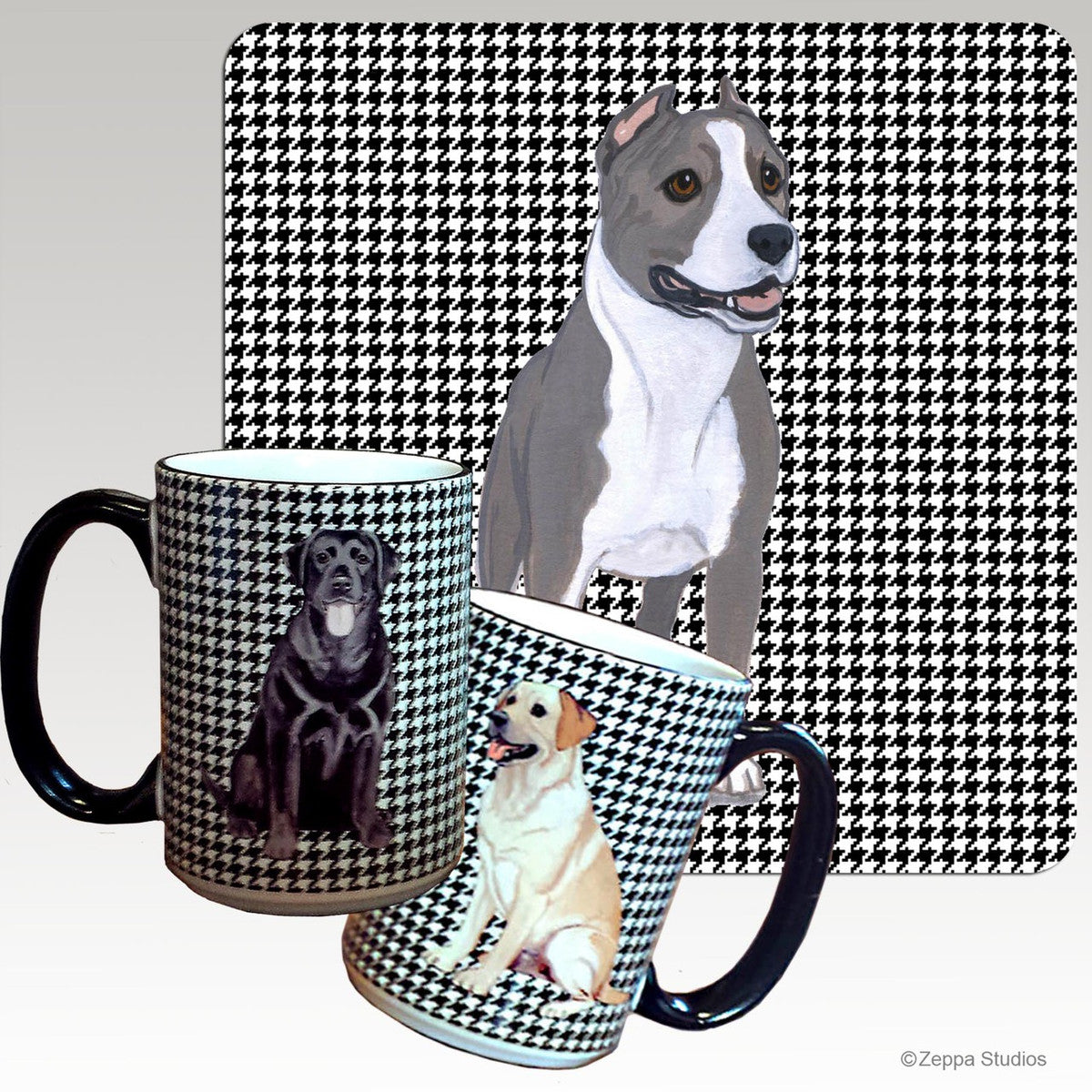 American Staffordshire Terrier Houndzstooth Mug