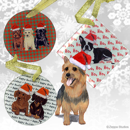 Australian Terrier Christmas Ornament