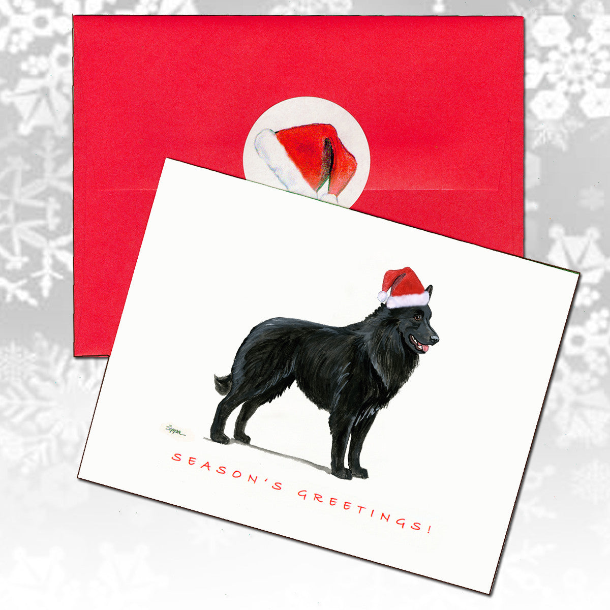 Belgian Shepherd Christmas Cards