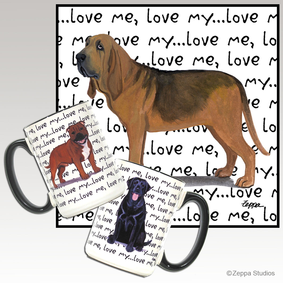 Bloodhound Love Mug