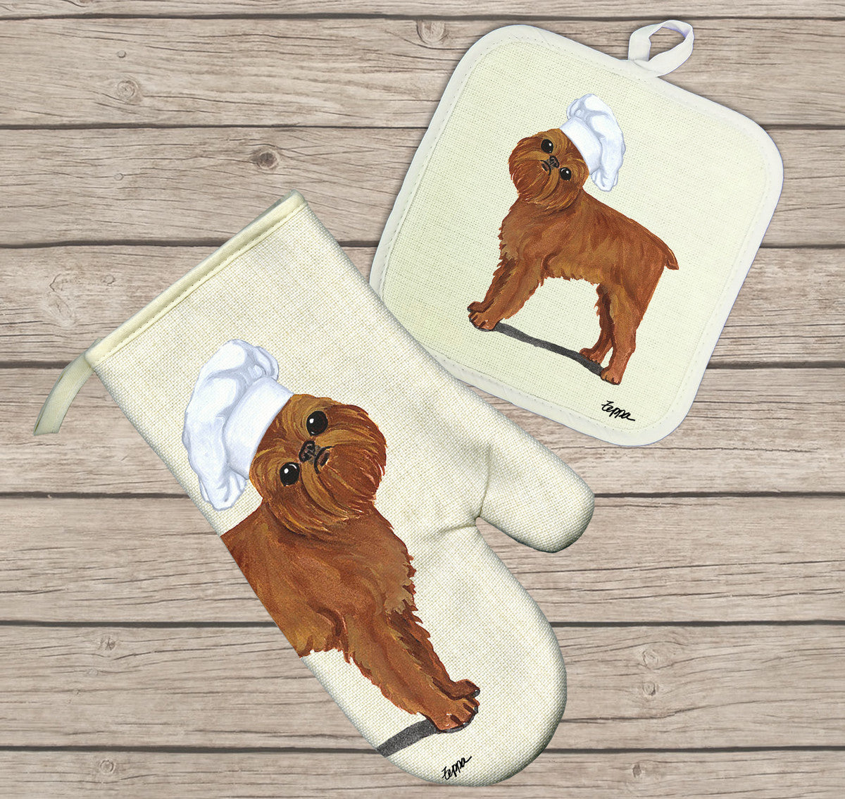 Oven Mitt and Pot Holder Bundle – PetParty