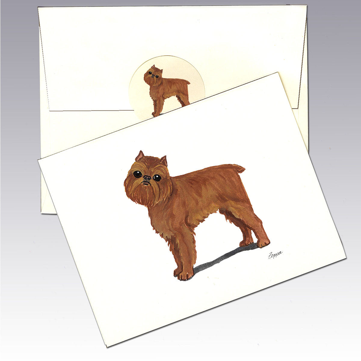 Belgian Griffon Note Cards