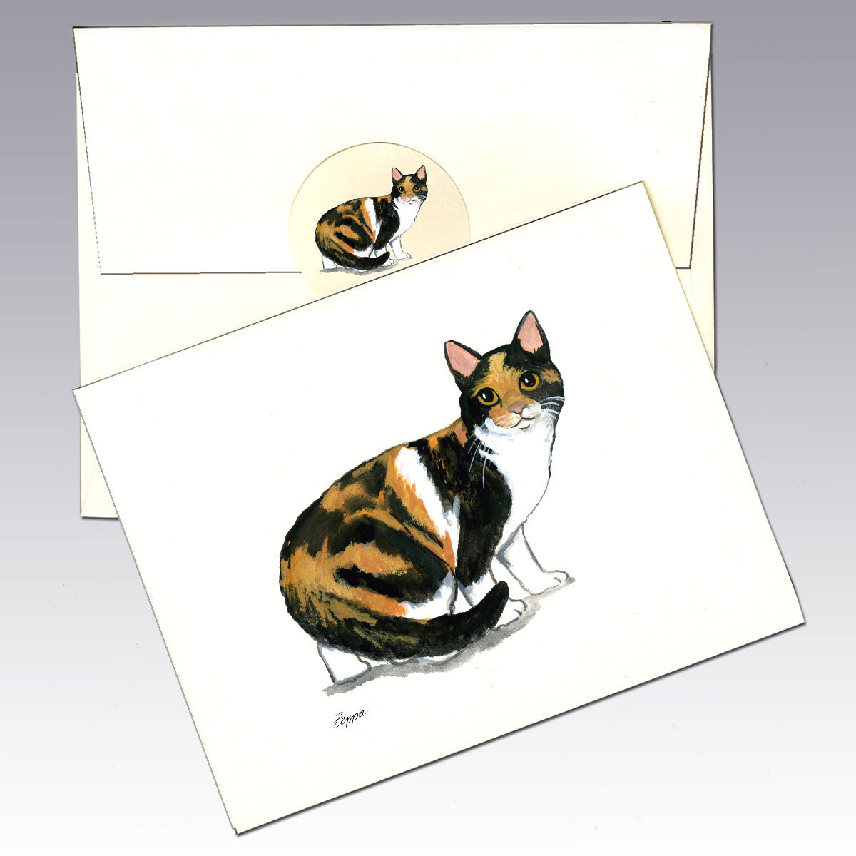 Calico Cat Note Cards