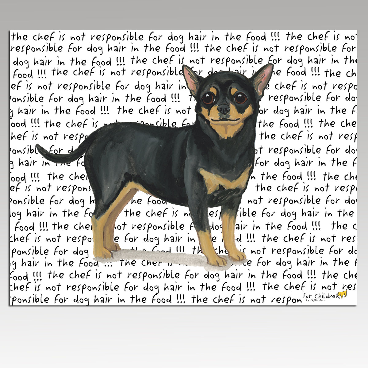 Chihuahua Message Cutting Board