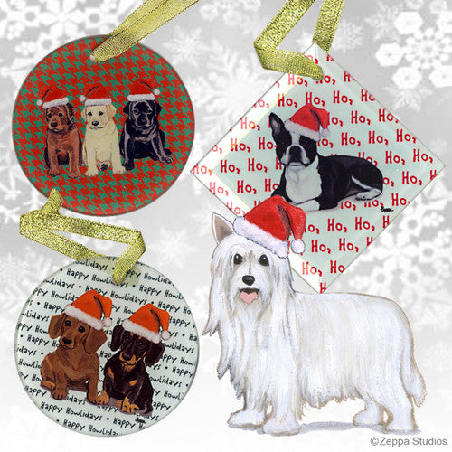 Chinese Crested Christmas Ornament