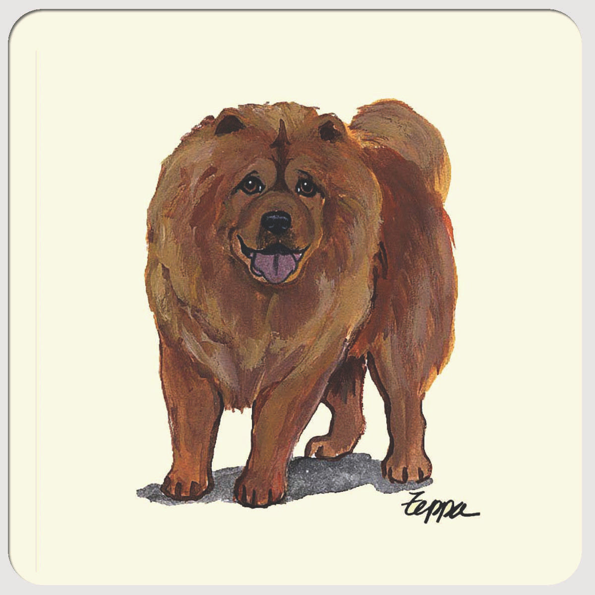 Chow Chow Beverage Coasters