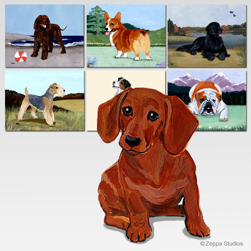 Dachshund Scenic Mouse Pad