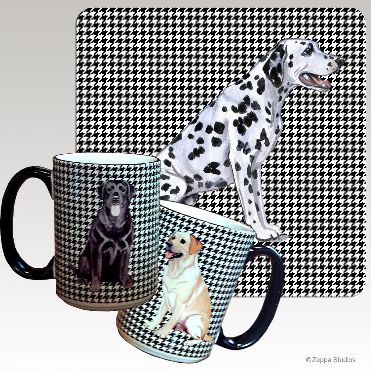 Dalmatian Houndzstooth Mug