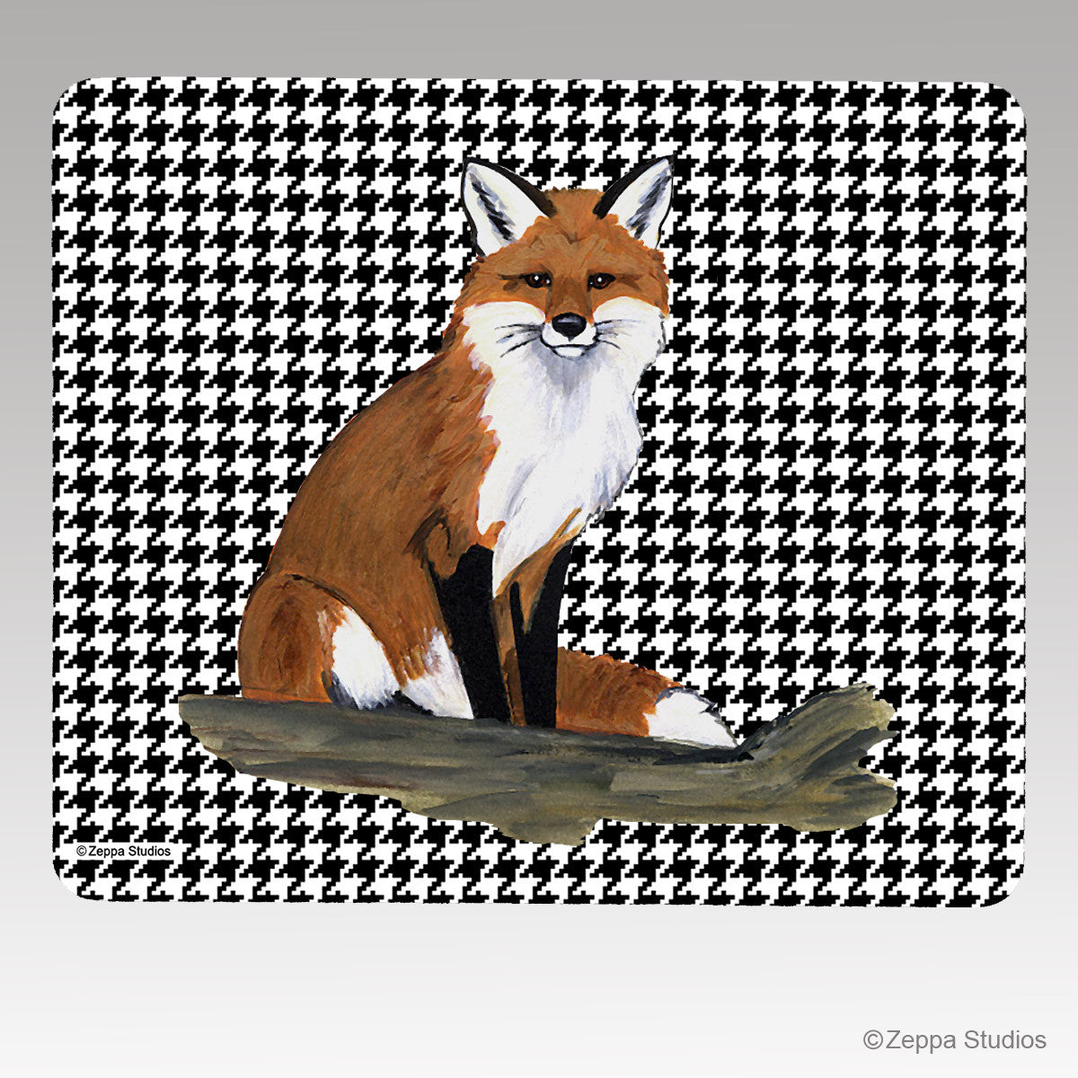 Sitting Fox Mouse Pad