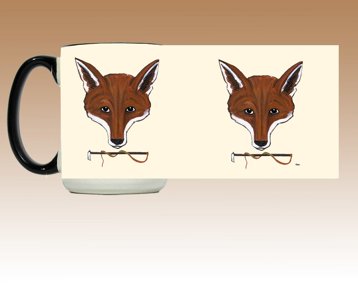 Fox Mask Wrap Mug