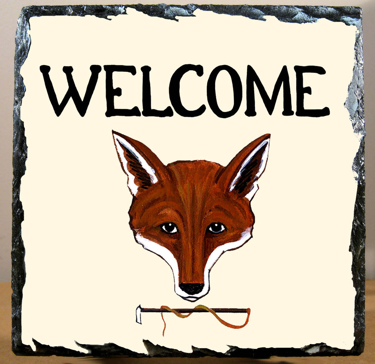 Fox Mask  Slate Signs