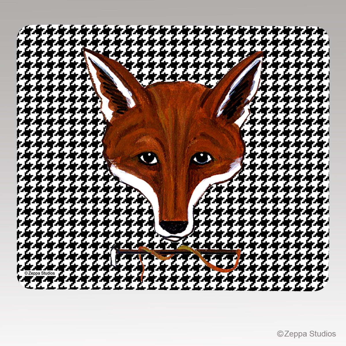 Fox Mask Mouse Pad