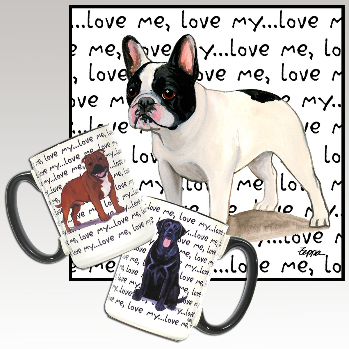French Bulldog Love Me Mug