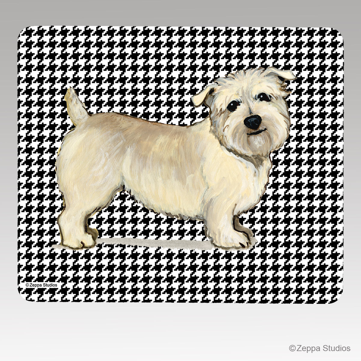 Glen of Imaal Houndstooth Mouse Pad