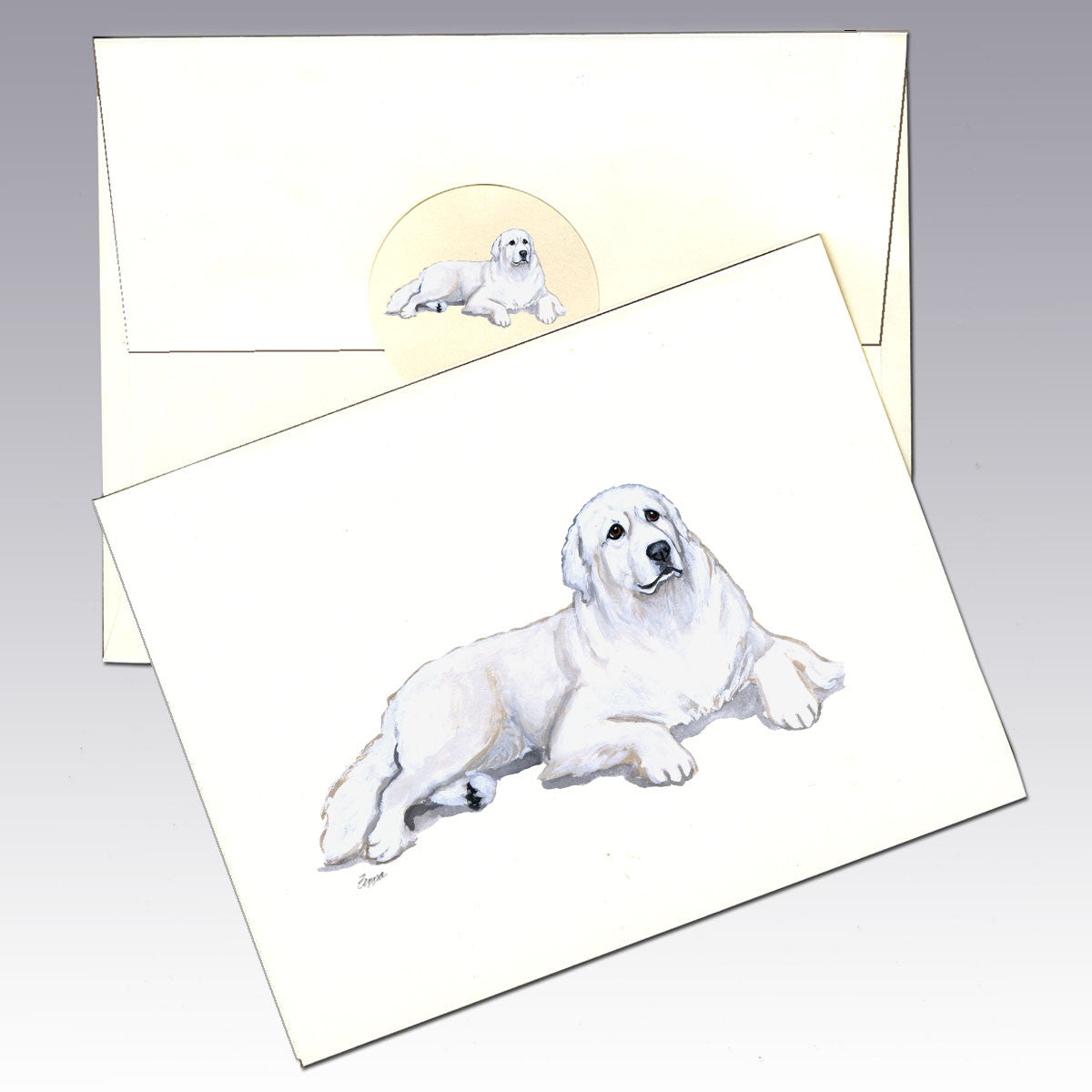 Great Pyrenees Note Cards