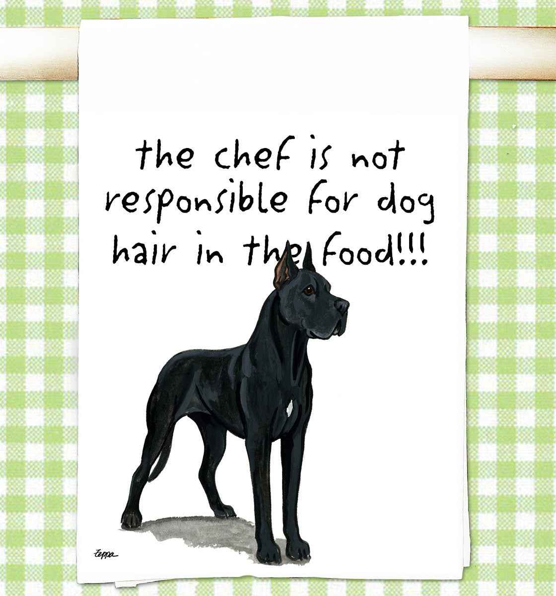 Great Dane Flour Sack Kitchen Towel