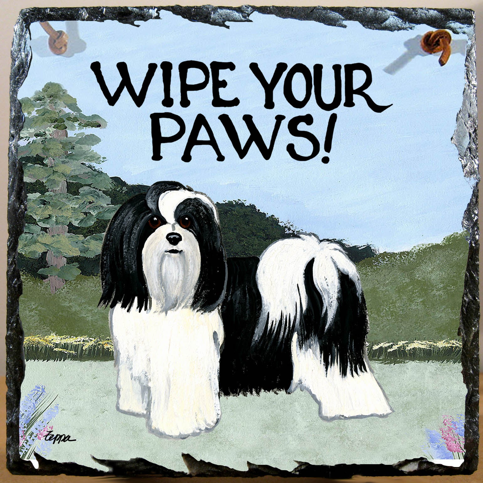 Havanese Slate Signs