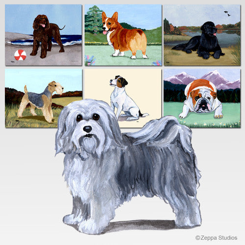 Havanese Scenic Mouse Pad