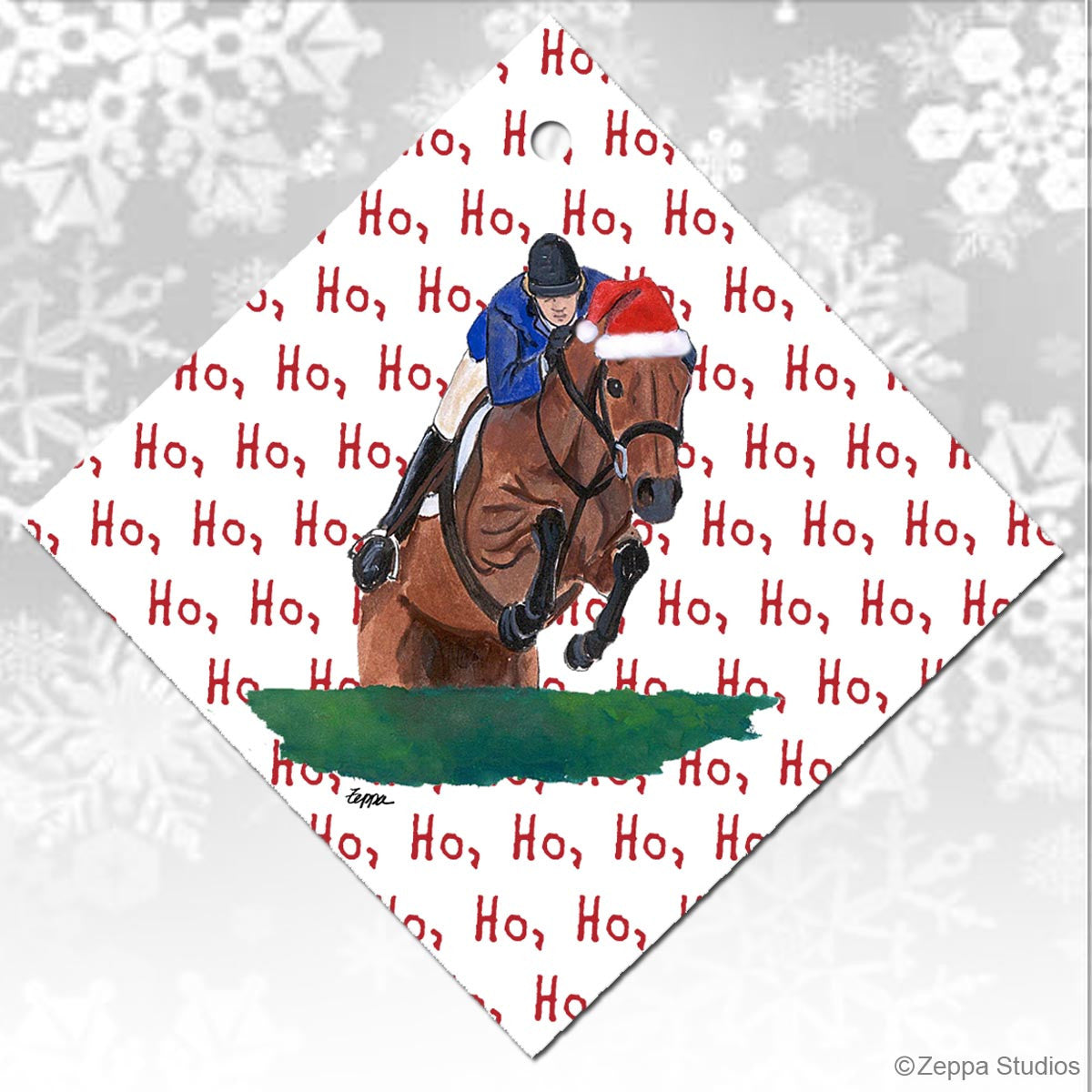 Hunter Jumper Christmas Ornaments