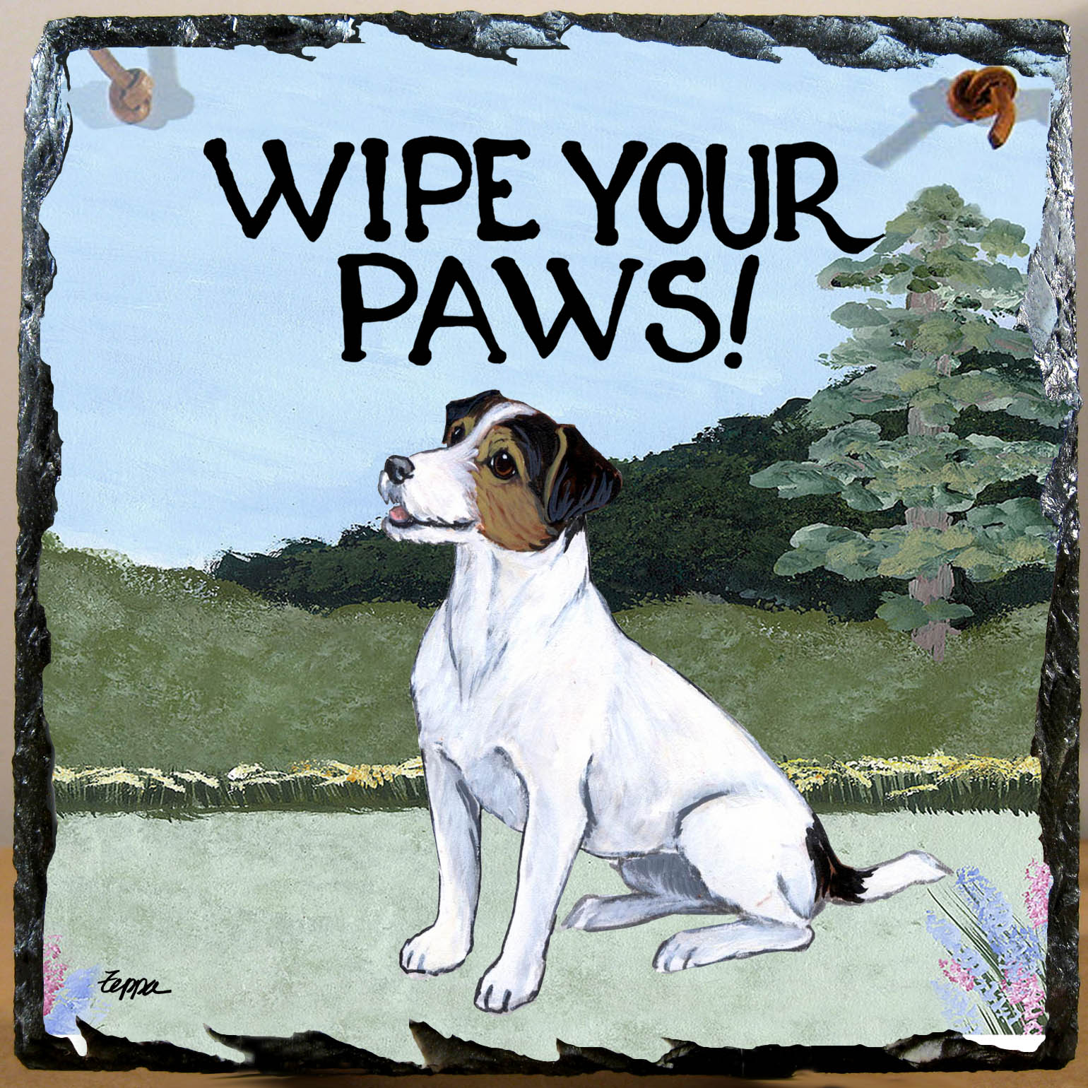 Jack Russell Terrier Slate Signs