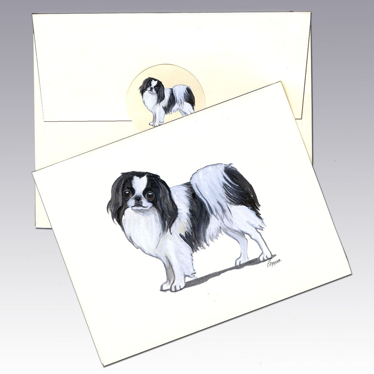 Japanese Chin Note Cards