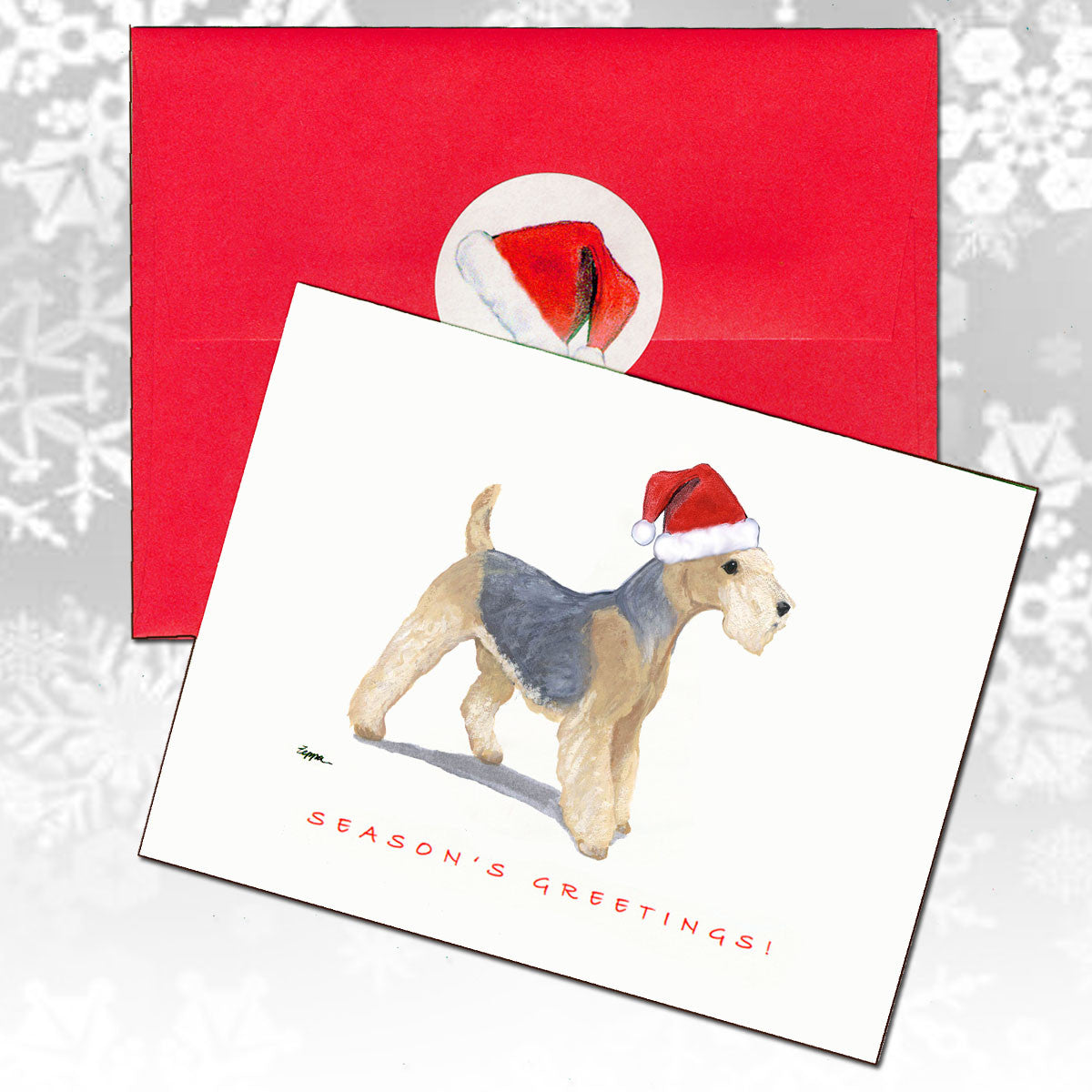 Lakeland Terrier Christmas Cards
