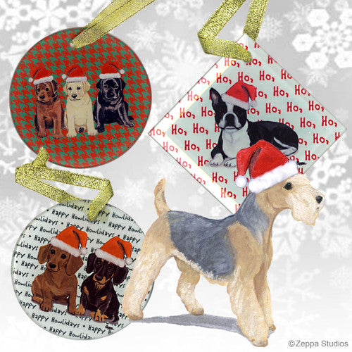 Lakeland Terrier Christmas Ornaments