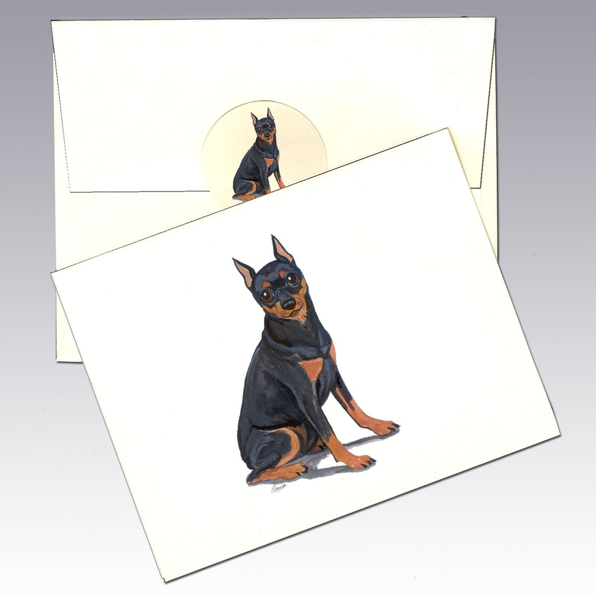 Min Pin Note Cards